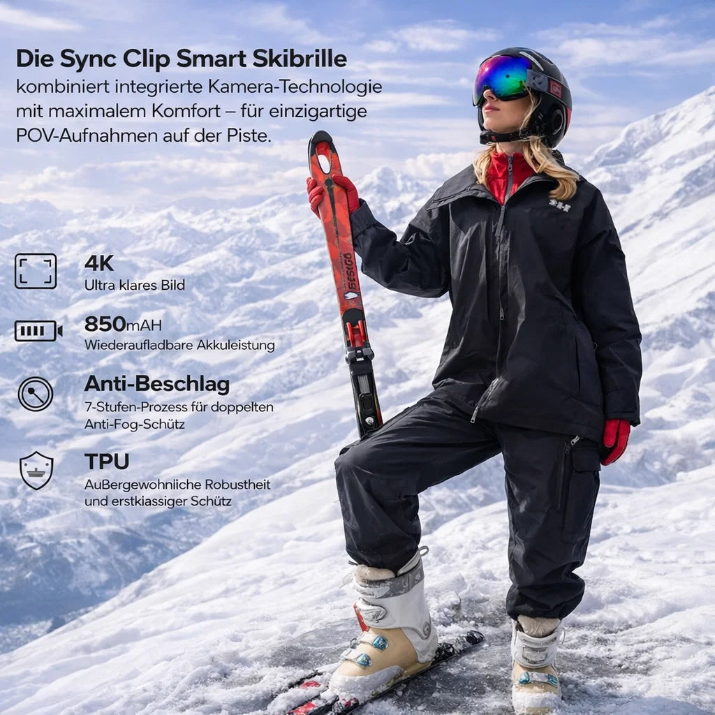 SyncClip Ski-Brille