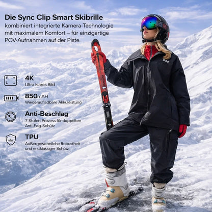 SyncClip Ski-Brille
