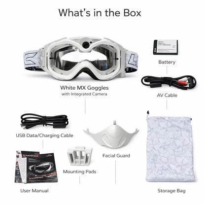 SyncClip HD Motocross Goggles